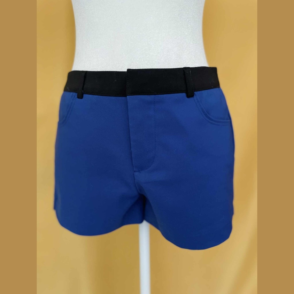 Forever 21 Y2K Gwen Stefani look Royal Blue Dress Shorts Office Summer Small S
